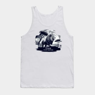 Lion - WILD NATURE - LION -16 Tank Top